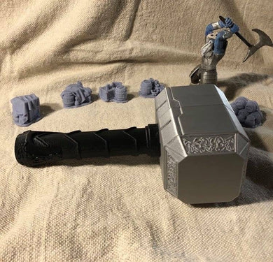 Thor's Hammer Dice Container/Mjolnir Dice Container/Warhammer Dice Container/Dice Storage