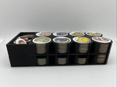 Kingdom Death Monster Token Storage | Stackable Token Storage | KDM Token Storage | Board Game Token Storage | Kingdom Death Storage