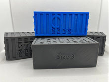 Load image into Gallery viewer, Shipping Containers - Miniature Terrain - Marvel: Crisis Protocol Terrain - Size 3 - 3D Printed
