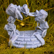 Load image into Gallery viewer, Portal Miniature/Forest Portal/Mystical Portal/Teleport - Tabletop Terrain | Dungeons and Dragons | Safehold | Portals of Atarien
