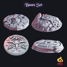 Load image into Gallery viewer, Magical Shrine Miniature/Large Miniature Base - Tabletop Terrain | Scatter Terrain | Dungeons and Dragons | Safehold | Portals of Atarien
