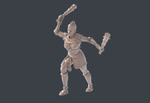 Load image into Gallery viewer, Stone Giant Miniature | Stone Giant Elder | Male Stone Giant | Female Stone Giant | Dungeons and Dragons | RPG | 32mm | Huge Creature
