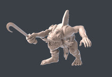 Load image into Gallery viewer, Locathah Miniatures | Fish Folk Miniature | Ocean Miniatures | Water Miniatures | Underwater | Dungeons and Dragons Terrain
