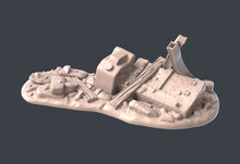 Load image into Gallery viewer, Warzone Terrain Set 1 | Battlefield Scatter Terrain | World War 2 Terrain | Bolt Action Scatter Terrain | RPG Scatter Terrain
