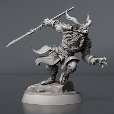 Borock | Demon | Bull Man | Horned Monster | Horned Demon | Frostgrave | 5E | 5th Edition | Pathfinder | RPG | Dungeons and Dragons | DnD