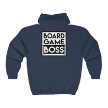 Load image into Gallery viewer, Board Game Boss Unisex Heavy Blend™ Full Zip Hooded Sweatshirt
