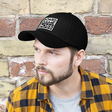 Board Game Boss Velcro® Closure Unisex Twill Hat