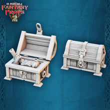 Load image into Gallery viewer, Tavern Miniature Set 3 | Inn Set | Bar Set | Ale House | DnD 5E | Tabletop Terrain | Scatter Terrain | Dungeons and Dragons| Pathfinder| RPG
