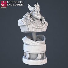 Load image into Gallery viewer, Royal Court Terrain Miniature Set | Throne Room | Royalty | Throne | Royal Furniture | Fancy Bed | 5e |Tabletop Terrain/DnD/Pathfinder
