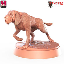 Load image into Gallery viewer, Dog Familiar | Rangers of Shadow Deep Miniature | Ranger Familiar | Hound Familiar | Dog Pack | Dungeons and Dragons | DnD | 5th Edition
