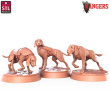 Load image into Gallery viewer, Dog Familiar | Rangers of Shadow Deep Miniature | Ranger Familiar | Hound Familiar | Dog Pack | Dungeons and Dragons | DnD | 5th Edition
