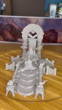 Load and play video in Gallery viewer, Fantasy Prop Set | Altar | Cauldron | Anvil | Forge | Signpost | Weapon Table | Traveling Shop | Tabletop Terrain/Miniatures /DnD/Pathfinder
