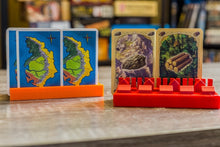 Load image into Gallery viewer, Settler&#39;s Companion - Catan Piece Organizer/Card Holder - Board Game Organizer - Board Game Card Holder - Board Game Piece Holder
