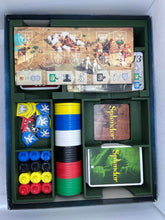 Load image into Gallery viewer, Splendor and Expansion Insert - Splendor Box Insert - Cities of Splendor Insert - Board Game Organizer - Board Game Holder
