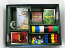 Load image into Gallery viewer, Splendor and Expansion Insert - Splendor Box Insert - Cities of Splendor Insert - Board Game Organizer - Board Game Holder
