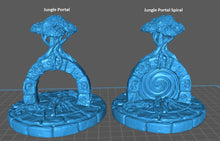 Load image into Gallery viewer, Portal Miniature/Forest Portal/Mystical Portal/Teleport - Tabletop Terrain | Dungeons and Dragons | Safehold | Portals of Atarien
