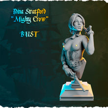 Load image into Gallery viewer, Pirate Statue Set 2 - Ladies of the Sea 3inch Busts - 75mm Bust with Stand - Female Pirates - Pirate Bust Set | Topless Pirates | NSFW
